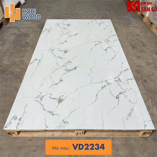 Tấm Ốp Tường PVC Giả Đá Hobi Wood-VD2234